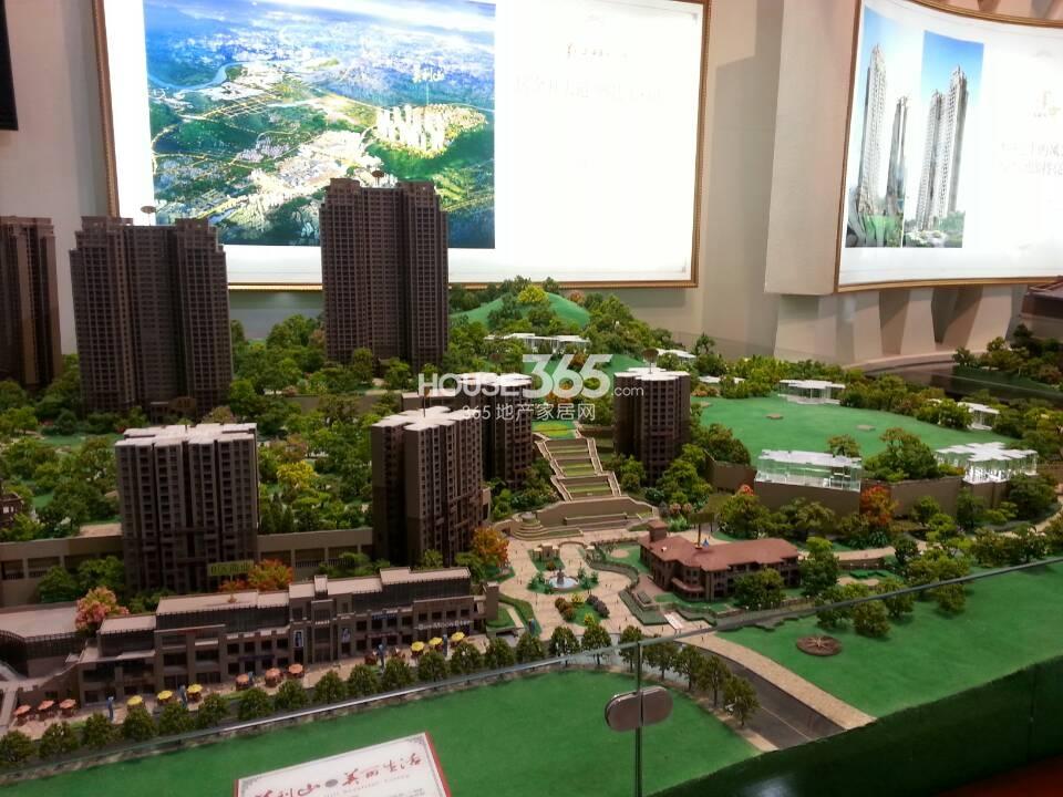 美利山公园城市沙盘图