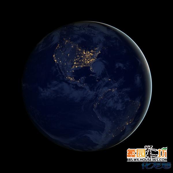 从夜间灯光图看地区发达程度,苏锡常实力不凡