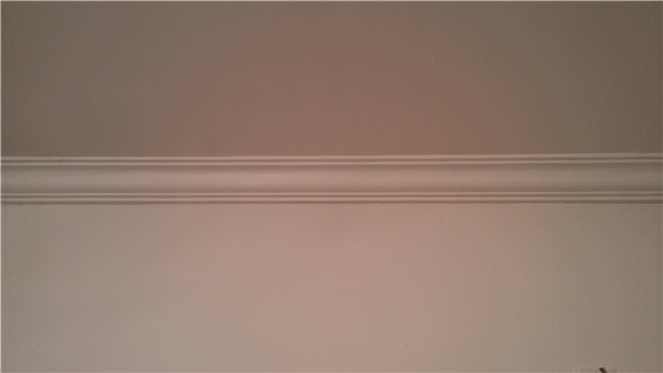 我们采用了8公分的石膏线条 标签